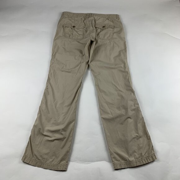 Old Navy Retro Khaki Canvas Roll Cuff Pant 8R - Picture 6 of 7